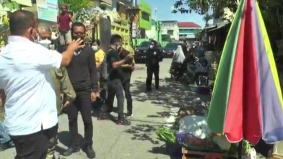 Wali Kota Sibolga Gusur Paksa Lapak Pedagang Kaki Lima