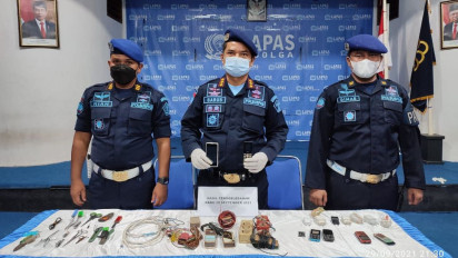 Wah! Petugas Lapas Klas IIA Sibolga Temukan Ini Saat Geledah  Kamar Napi