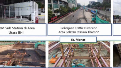 Siap-siap Macet! Pembangunan MRT Fase II Polisi Siapkan Rekayasa Lalu Lintas