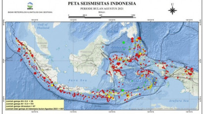 Gempa Bermagnitudo 3,2 Terjadi di Lombok Utara