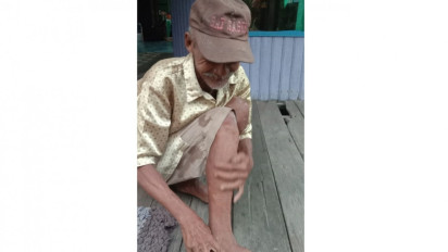 Kakek Ini Lawan Buaya yang Menggigitnya di Sungai