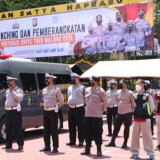 Polres Malang Raya Kompak Luncurkan Vaksinasi  Drive Thru 