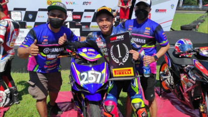Modal Gaspol, Pembalap Belia Ini Rajai Kelas Rookie