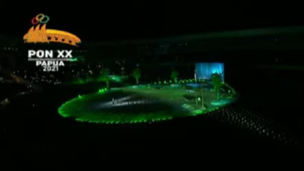 Artis Papua Meriahkan Upacara Pembukaan PON XX
            - galeri foto