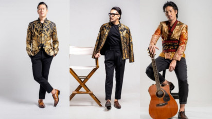 Mario Minardi dan Garuda Kencana Luncurkan Sepatu Batik