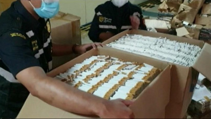 Bea Cukai Kudus Gagalkan Penyelundupan Rokok Ilegal Senilai Rp 1,24 Miliar