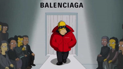 The Simpsons Jadi Model Balenciaga