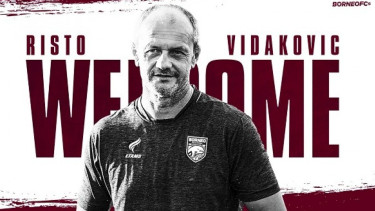 RistoÂ  Vidakovic Resmi Jadi Pelatih Kepala Borneo FC