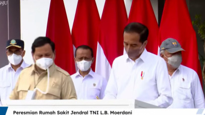 Presiden Jokowi Resmikan RS Jenderal LB Moerdani di Merauke