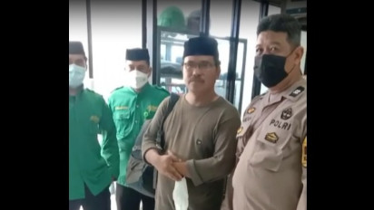 Pria Bawa Badik Diamankan Saat Pelantikan Pengurus DMI Sulsel
