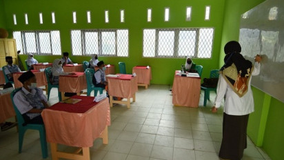 Sejumlah Madrasah di Palu Mulai Gelar PTM Terbatas
