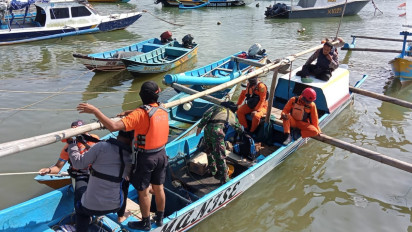 Korban laka laut di Pantai Ngirboyo Belum Ditemukan