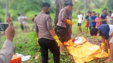 Polisi Selidiki Jenazah Pria dengan Luka Gorok Bagian Leher di Banggai