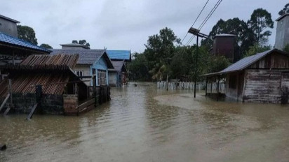 Tiga Kecamatan di Wilayah Pedalaman Kotawaringin Timur Terendam Banjir