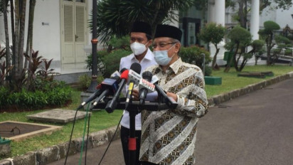 Ketua PB NU Said Aqil Bertemu Presiden Jokowi di Istana Negara