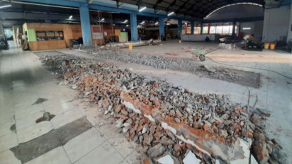 Ruang Kreatif Pasar Bulu Semarang Mulai Digarap