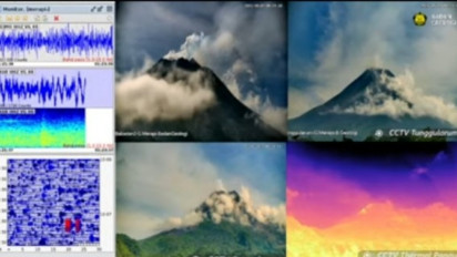 Enam Jam Terakhir Gunung Merapi Luncurkan Guguran Lava ke Barat Daya