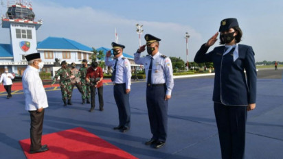 Wapres Ma’ruf  Tinjau Vaksinasi Covid-19 di Jateng