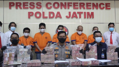 Waspada Upal! Polda Jatim Ungkap Peradaran Uang Palsu Senilai Rp 3,8 Miliar