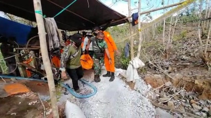 Diduga Kehabisan Oksigen, Empat Penambang Emas Ditemukan Tewas di Dalam Lubang Galian