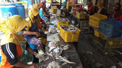 Pasokan dari Nelayan Berkurang, Pengusaha Fillet Ikan Skala Rumahan di Pati Menjerit