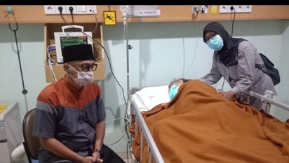 Belum Sehari Pulang Dari Rumah Sakit, Kesadaran Dorce Gamalama Kembali Menurun