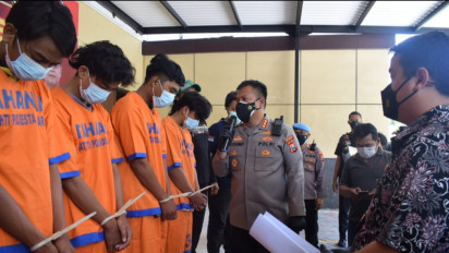 Polisi Tangkap Pelaku Pengeroyokan yang Akibatkan Korban Tewas di Bypass Balongbendo
