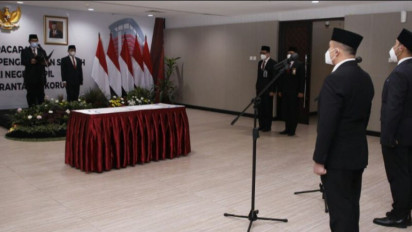 KPK Lantik Dua Pegawainya Jadi ASN Usai Ikuti TWK Susulan