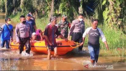 Hampir Sepekan Kebanjiran, 692 Warga di Penajam Paser Utara Terpaksa Ngungsi