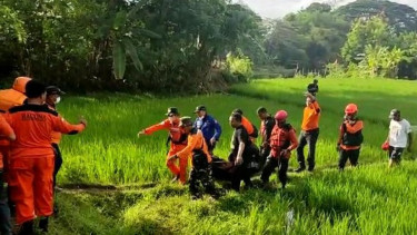 Terpeleset Saat Cari Ikan, Bocah Tenggelam di Sungai Opak