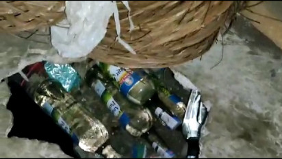 Wow! Ada Ratusan Miras Ilegal yang Disembunyikan dalam “Bungker” di Garut