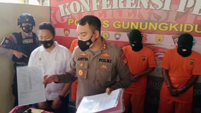 Polres Gunungkidul Ringkus Pembobol Kantor KUA dan Sindikat Penyedia Kartu Nikah Ilegal