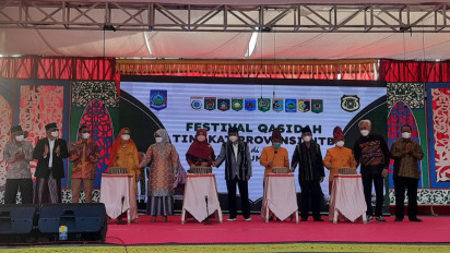 Meriahnya Festival Qasidah di Sumbawa Barat