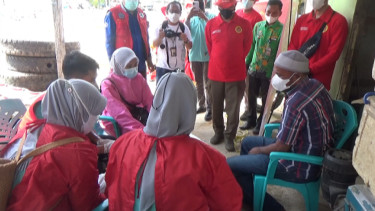 Capaian Masih Rendah, Binda Sultra Gelar Vaksinasi Lansia Door to Door