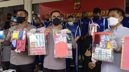 Alhamdulillah, Polisi Tangkap Belasan Pengedar Narkoba di Sukabumi 