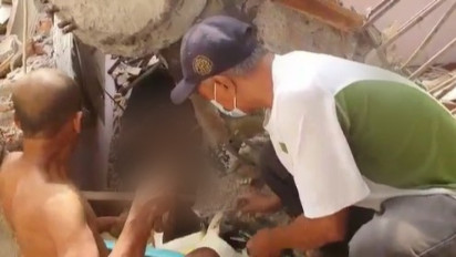 Crane Jatuh di Depok, Jasmine Berhasil Dievakuasi dan Selamat