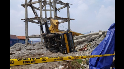 Jatuhnya Crane di Depok, Operator Jadi tersangka