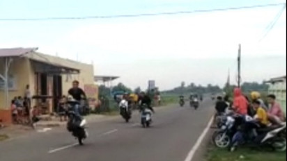 Aksi Freestyle Motor Resahkan Warga