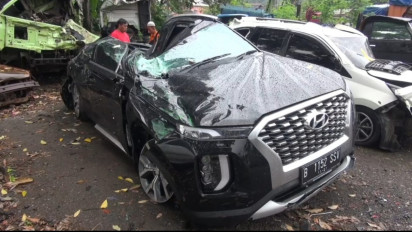 Polisi Masih Selidiki Penyebab Kecelakaan Truk Kontainer yang Menyebabkan Bos Indomaret Meninggal