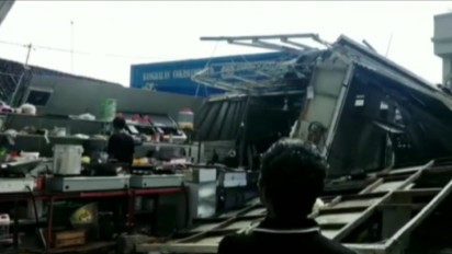 Puluhan Rumah di Bangkalan Rusak Diterjang Angin Puting Beliung