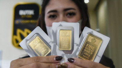 Emas Kembali Melemah 2,6 dolar AS Tertekan Kenaikan Imbal Hasil Obligasi