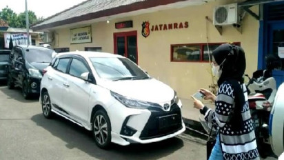 Ikutan Curi Mobil di Lampung, Oknum Polisi Ditangkap