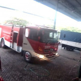 Gudang Distributor Polytron Terbakar