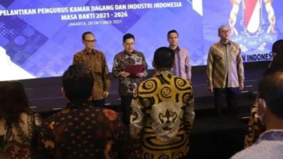 Pengurus Kadin Periode 2021-2026 Resmi Dilantik