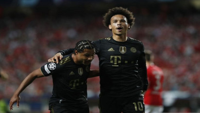 Bayern Muenchen Permalukan Benfica dengan Skor 4-0