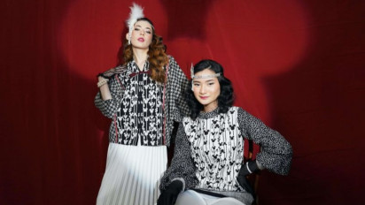 Kreatif! Batik Garut & Pekalongan Bersatu dengan Mickey Mouse