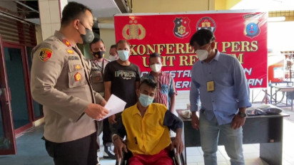 Tim Reserse Percut Seituan Ringkus Pencuri Kambuhan, Satu Ditembak