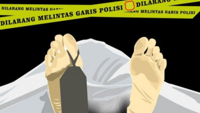 Jenazah Terbungkus Kain di Banjir Kanal Timur Korban Pembunuhan