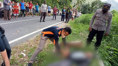 Seorang Pria Ditemukan Tewas di Pinggir Jalan