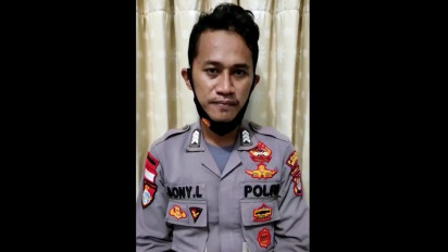 Brigadir Sony L, Polisi yang Dipukuli Kapolres Nunukan Minta Maaf